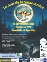 Affiche La nuit de la salamandre VTT